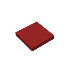 Flat Tile 2 x 2 #3068 Dark Red