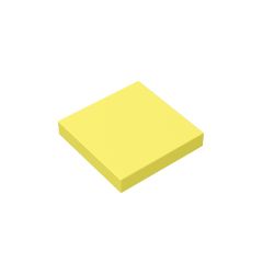 Flat Tile 2 x 2 #3068 Bright Light Yellow