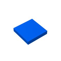 Flat Tile 2 x 2 #3068 Blue