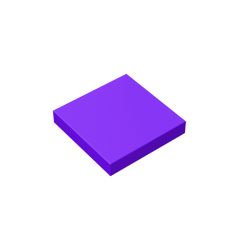 Flat Tile 2 x 2 #3068 Dark Purple