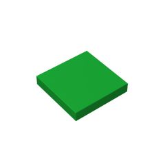 Flat Tile 2 x 2 #3068 Green