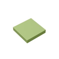 Flat Tile 2 x 2 #3068 Olive Green