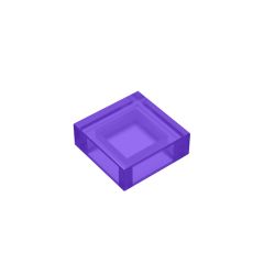 Flat Tile 1 x 1 #3070 Trans-Purple