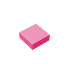 Flat Tile 1 x 1 #3070 Dark Pink