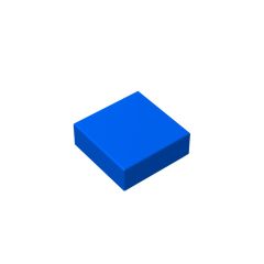 Flat Tile 1 x 1 #3070 Blue 10 pieces