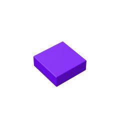 Flat Tile 1 x 1 #3070 Dark Purple