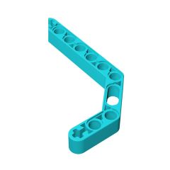 Technic Beam 1 x 11.5 Double Bent Thick #32009 Medium Azure Gobricks