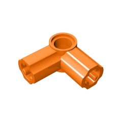 Technic Axle and Pin Connector Angled #6 - 90 #32014 Orange