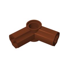 Technic Axle and Pin Connector Angled #5 - 112.5 #32015 Reddish Brown