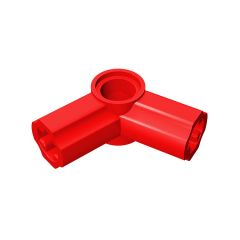 Technic Axle and Pin Connector Angled #5 - 112.5 #32015 Red
