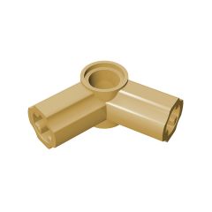 Technic Axle and Pin Connector Angled #5 - 112.5 #32015 Tan
