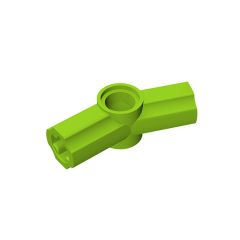 Technic Axle and Pin Connector Angled #3 - 157.5 #32016 Lime
