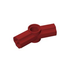 Technic Axle and Pin Connector Angled #3 - 157.5 #32016 Dark Red