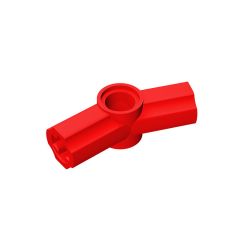 Technic Axle and Pin Connector Angled #3 - 157.5 #32016 Red
