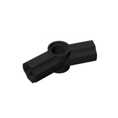 Technic Axle and Pin Connector Angled #3 - 157.5 #32016 Black