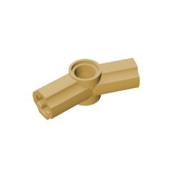 Technic Axle and Pin Connector Angled #3 - 157.5 #32016 Tan