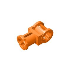 Technic Axle Connector with Axle Hole #32039 Orange