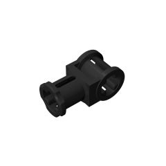 Technic Axle Connector with Axle Hole #32039 Black