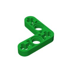 Technic Beam 3 x 3 L-Shape Thin #32056  Green Gobricks  1KG