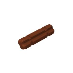 Technic Axle 2 Notched #32062 Reddish Brown