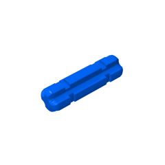 Technic Axle 2 Notched #32062 Blue
