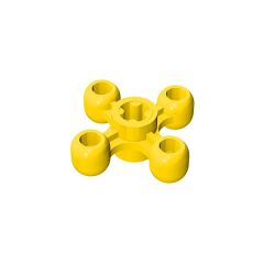 Technic Knob Wheel #32072 Yellow