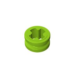 Technic Bush 1/2 Smooth with Axle Hole Semi-Reduced #32123 Lime