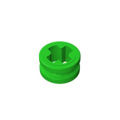 Technic Bush 1/2 Smooth with Axle Hole Semi-Reduced #32123 Bright Green