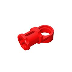 Technic Axle and Pin Connector Toggle Joint Smooth #32126 Red