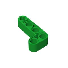 Technic Beam 2 x 4 L-Shape Thick #32140 Green