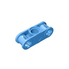 Technic Axle and Pin Connector Perpendicular 3L with Centre Pin Hole #32184 Medium Blue