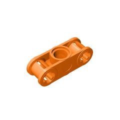 Technic Axle and Pin Connector Perpendicular 3L with Centre Pin Hole #32184 Orange