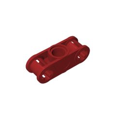 Technic Axle and Pin Connector Perpendicular 3L with Centre Pin Hole #32184 Dark Red