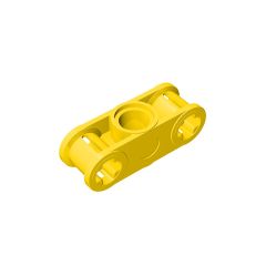 Technic Axle and Pin Connector Perpendicular 3L with Centre Pin Hole #32184 Yellow