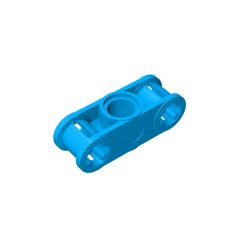 Technic Axle and Pin Connector Perpendicular 3L with Centre Pin Hole #32184 Dark Azure