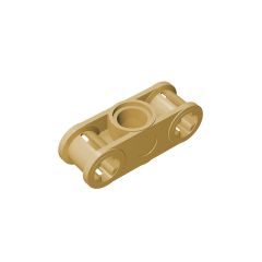 Technic Axle and Pin Connector Perpendicular 3L with Centre Pin Hole #32184 Tan
