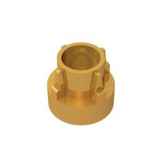 Technic Driving Ring Extension 4 Tooth #32187 Pearl Gold 1/4 KG