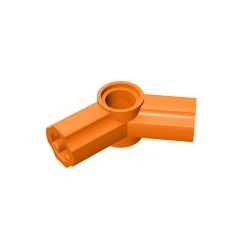 Technic Axle and Pin Connector Angled #4 - 135 #32192 Orange