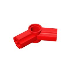 Technic Axle and Pin Connector Angled #4 - 135 #32192 Red