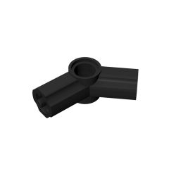 Technic Axle and Pin Connector Angled #4 - 135 #32192 Black