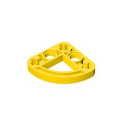 Technic Beam 3 x 3 L-Shape with Quarter Ellipse Thin #32249