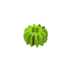 Technic Gear 12 Tooth Double Bevel #32270 Lime