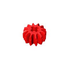 Technic Gear 12 Tooth Double Bevel #32270 Red