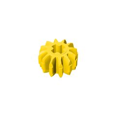 Technic Gear 12 Tooth Double Bevel #32270 Yellow