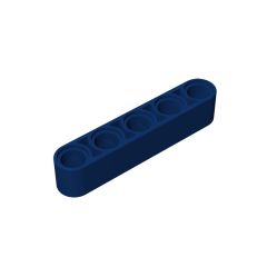 Technic Beam 1 x 5 Thick #32316 Dark Blue 1/4 KG