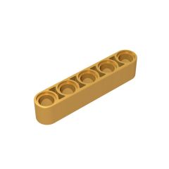 Technic Beam 1 x 5 Thick #32316 Pearl Gold