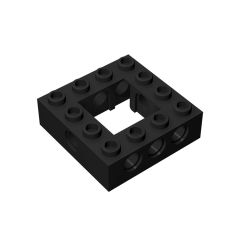 Brick 4 x 4 Open Center #32324 Black 10 pieces