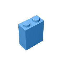 Brick 1 x 2 x 2 #3245 Medium Blue