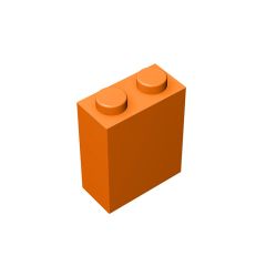 Brick 1 x 2 x 2 #3245 Orange
