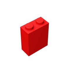 Brick 1 x 2 x 2 #3245 Red